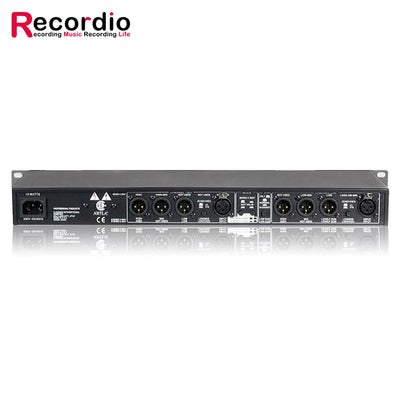 GAX-234XL Professional Sound Peripheral Equipments Stereo 2/3 Way, Mono 4-Way 234XL Crossover audio Equalizer with XLR Connector