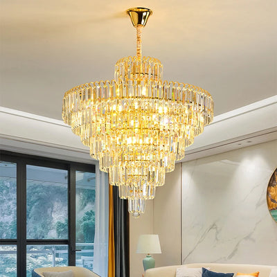 Crystal Chandelier Lighting LED Lamps Lights Chandeliers Living Room Bedroom Dining Restaurant Ceiling Pendant Hanging Lamps