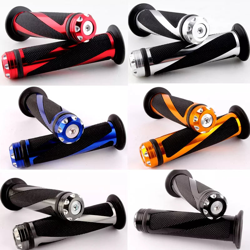 7/8 "22mm Universal Motorcycle Handle Handlebar Hand Bar Grip Handle Grip For Kawasaki Honda Yamaha Suzuki Benelli Ducati