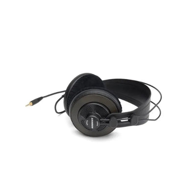 Original Samson SR850 professional monitoring headphone for studio/semi-open monitor headset with velour earpads