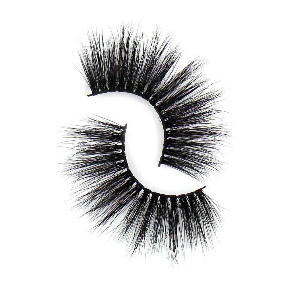 Mink Eyelashes 25mm Fluffy Long Lasting 3D Mink Lashes AMAOLASH.