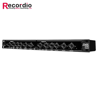 GAX-234XL Professional Sound Peripheral Equipments Stereo 2/3 Way, Mono 4-Way 234XL Crossover audio Equalizer with XLR Connector