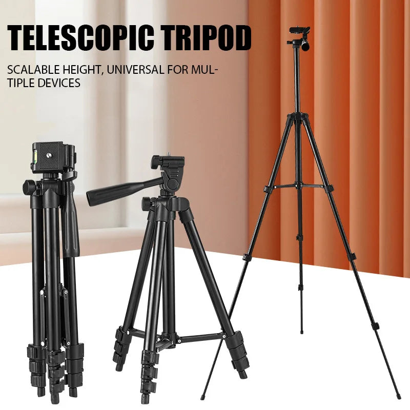 Tripod for Phone 102cm Universal Phone Video Tripod Stand with Bluetooth Selfie Remote Video Recording Photography Stand