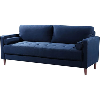 Living Room Sofa Lexington Sofa, 75.6" W x 31.1" D x 33.5" H, Navy Blue, Living Room Home