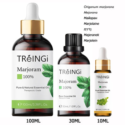 Pure Natural Therapeutic Grade Essential Oils Tea Tree Rose Jasmine Mint Vanilla Eucalyptus for Skin Care Massage Diffuser Oil