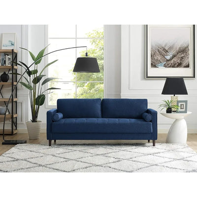 Living Room Sofa Lexington Sofa, 75.6" W x 31.1" D x 33.5" H, Navy Blue, Living Room Home