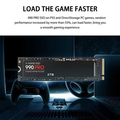 990 PRO PCIe 4.0 NVMe 4.0 M.2 2280 SSD high speed 1TB 2TB 4TB SSD Internal Solid State Hard Drive For Laptop PC PS4