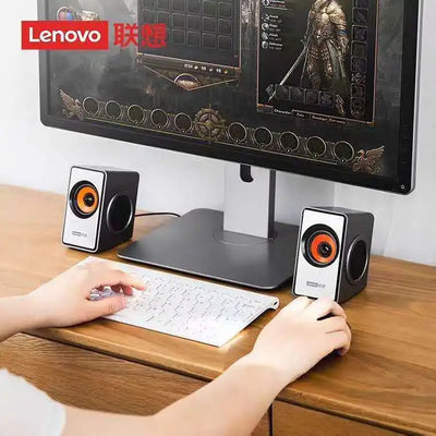 Lenovo audio super cool desktop wired multimedia 2.0 subwoofer