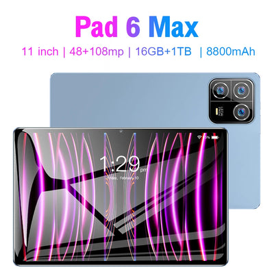 Xioami Original Mi Pad 6 Max Tablet 11inch Android13 Tablet PC Mi Pad 6 Pro Global 5G/Wifi Tablets Dual SIM Card Tablet unlocked