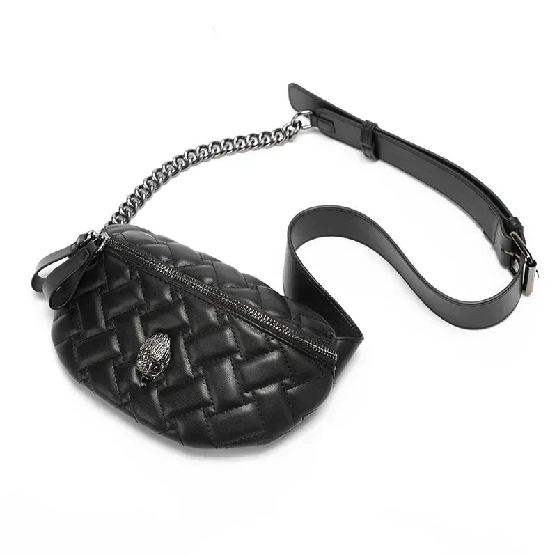 Kurt geiger Eagle Head Bag Luxury Deisgners Women's Chest Bags Leather Waist Chain Bags Crossbody Bag UK Messenger Bag and Purse