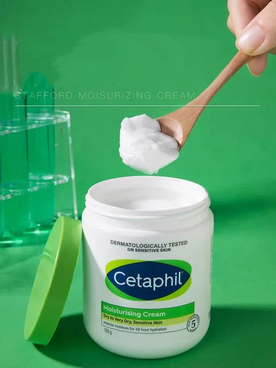 550g Cetaphil Moisturizing Body Lotion Face Cream Deeply Hydrating Brightening Improve Roughness For Dry And Sensitive Skin