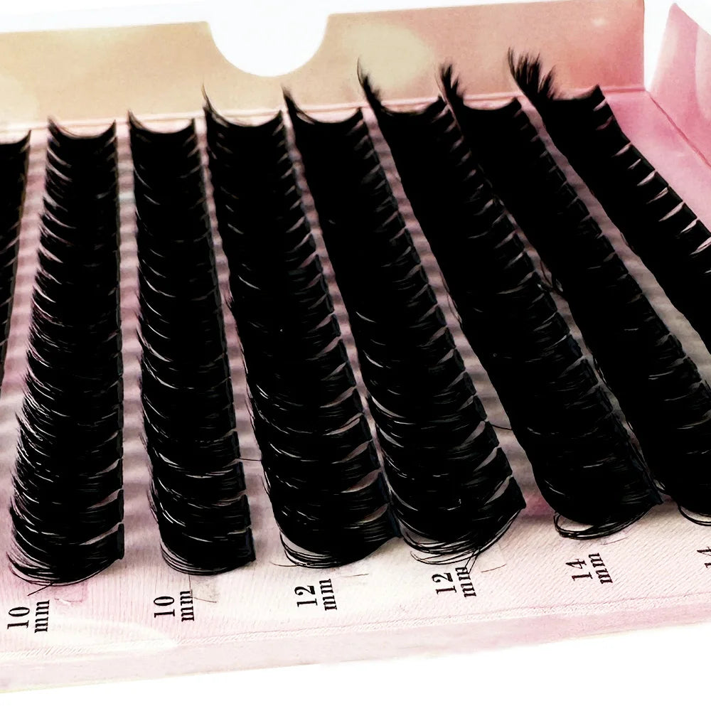 Segmented Fake Lash 3D Fluffy Natural Russian Volume Individual Mink Cluster Eyelashes