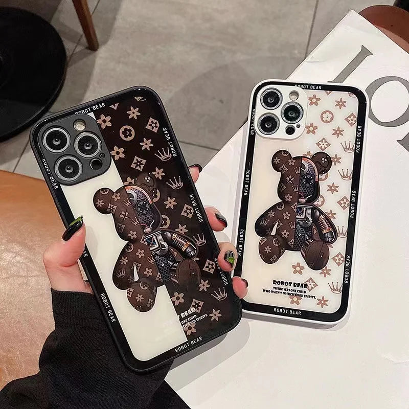 Chaopai Animal Phone Case is suitable for iPhone 7 8plus X XS XR XSMAX 11 1213 14promax series 12mini 13mini phone case