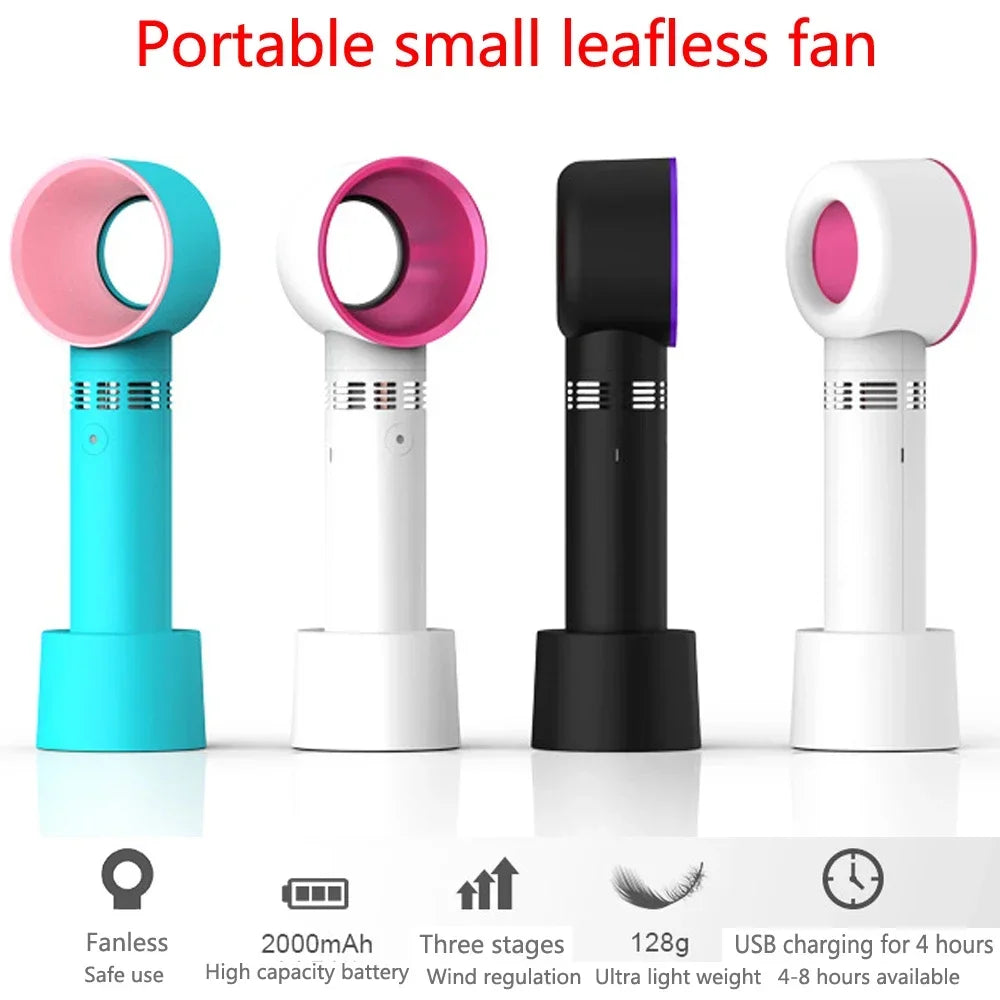 Usb Charging Eyelashes Dryer False Lashes Bladeless Fan Grafted Eyelashes Dedicated Dryer for Women Beauty Makeup Tools