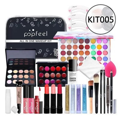 Makeup Set Combination Beginner Beauty Girl Light Makeup Cosmetic Models Diverse High Quality Professional Wholesale Hot