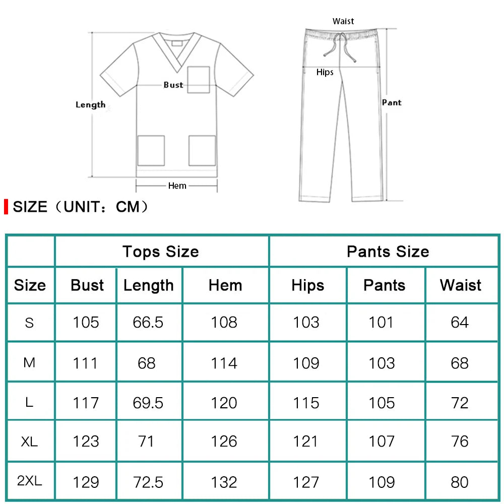 Clinical Surgical Uniforms Medical Scrubs Uniforms Sets Women Hospital Working Clothes Nurse Accessories Dental Workwear