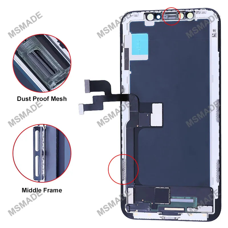 OLED X Display For iPhone XR XS MAX LCD With 3D Touch Screen Digitizer Replace For iPhone 11 Pro Max 12 Pro 13 Mini LCD 14 Plus