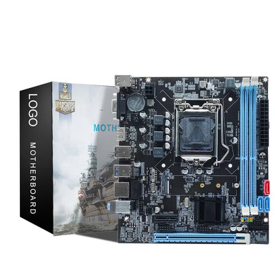 B75 Motherboard Set PC Motherboard Gaming Kit WithCore I3 I5 I7 DDR3 Plate Placa Mae LGA 1155 Motherboard Processor and