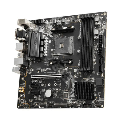 MSI PRO B550M-P GEN3 AMD PRO B550M-P GEN3  Gaming Motherboard AM4 DDR4 M.2 Supports Ryzen CPU R3 R5 R7 5000&3000 Series Desktop Computer Mainboard