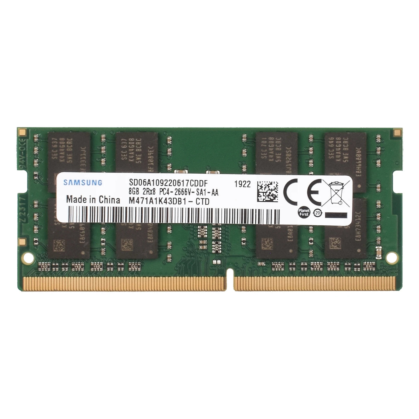 Samsung DDR4 8GB 3200MHz 16GB 2666Mhz 2400MHz 4GB 2133MHz RAM SODIMM Laptop Memory PC4 2133P 2400T 2666V 3200AA