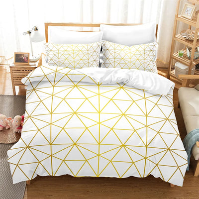 Modern Marble Duvet Cover King Queen Size For Girls Kids Teens Geometric Pattern Comforter Cover Microfiber Abstract Bedding Set