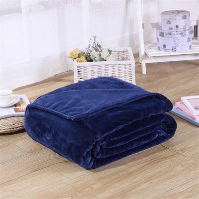 Soft Warm Coral Fleece Blanket Winter Sheet Bedspread Sofa Plaid Throw 220Gsm 6 Size Light Thin Mechanical Wash Flannel Blankets