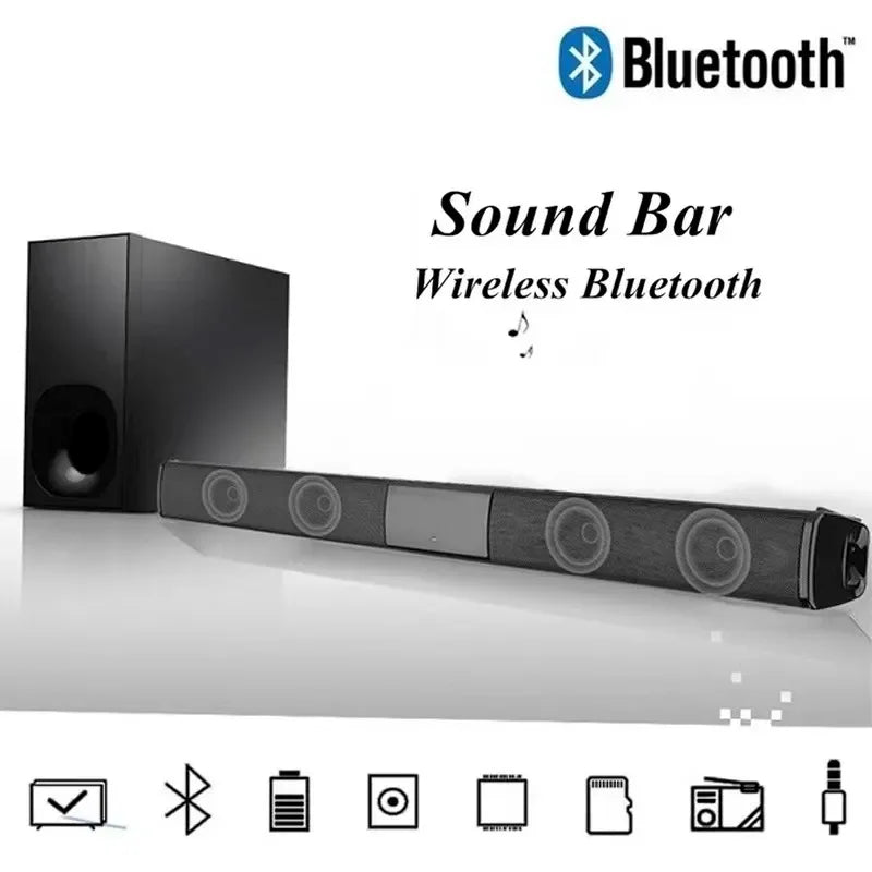 Bluetooth 3D Surround Speaker Home Theater Sound System Computer Soundbar For TV Subwoofer Wired Stereo Strong Bass