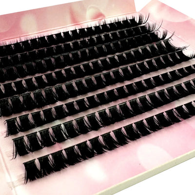 Segmented Fake Lash 3D Fluffy Natural Russian Volume Individual Mink Cluster Eyelashes