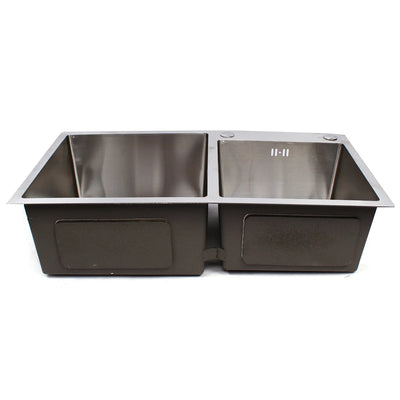 Stainless Steel Sink With a Drainage Basket And a Set Of Sewer fits Kitchen & Bathroom