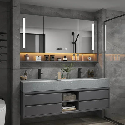 Slim Storage Vanity Bathroom Cabinets Storage Smart Vanity Bathroom Cabinets Mirror Corner Armadietto Hotel Furniture