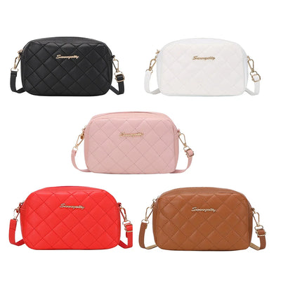 Tassel Small Messenger Bag For Women Trend Lingge Embroidery Camera Female Shoulder Bag Fashion Chain Ladies Crossbody Bags